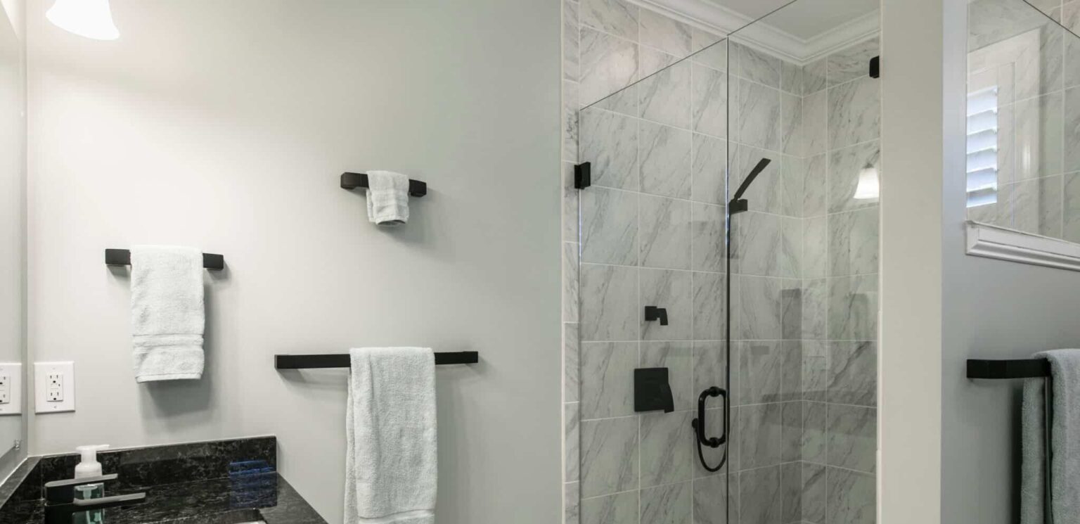 Improvements Shower Door Replacement Secures for Better Water Control and Safety Modern shower door installation